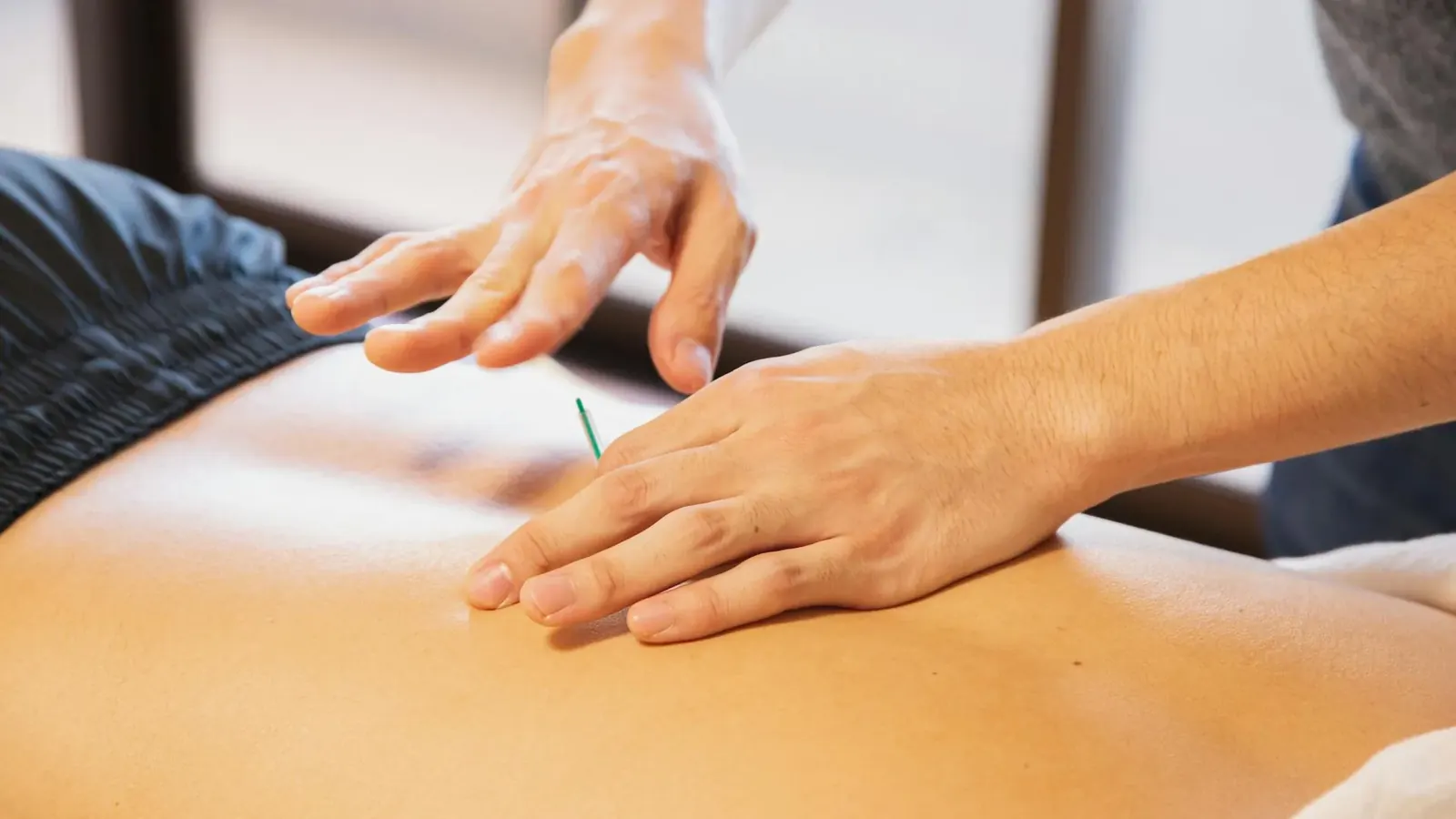 Acupuncture treatment room at London Natural Health Centre, Holborn