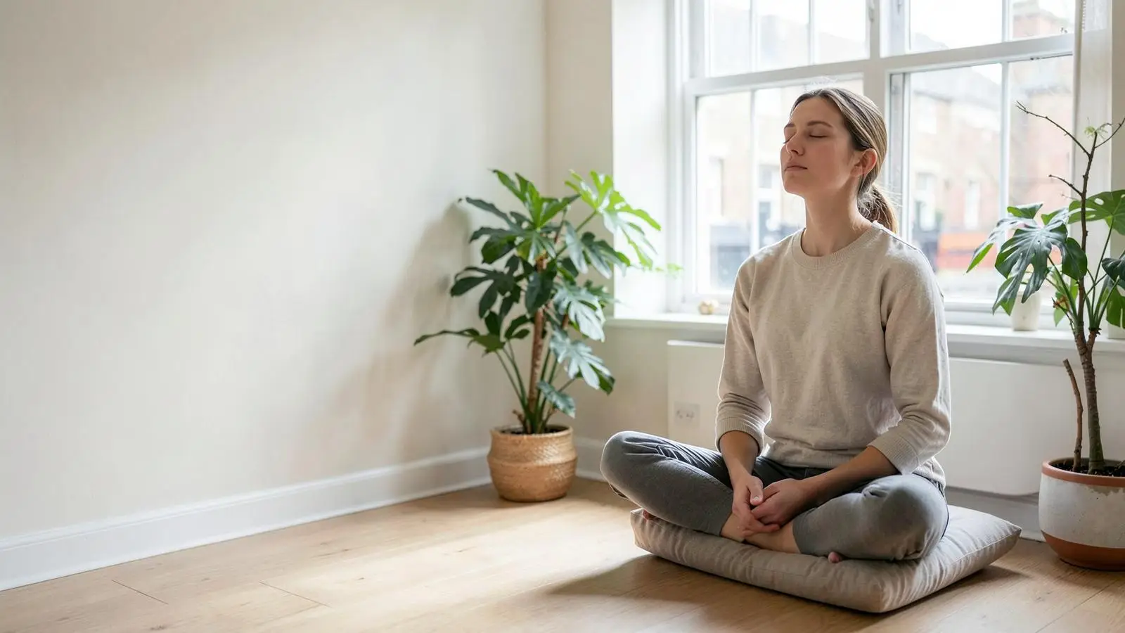 Guided breathwork session at London Natural Health Centre, Holborn