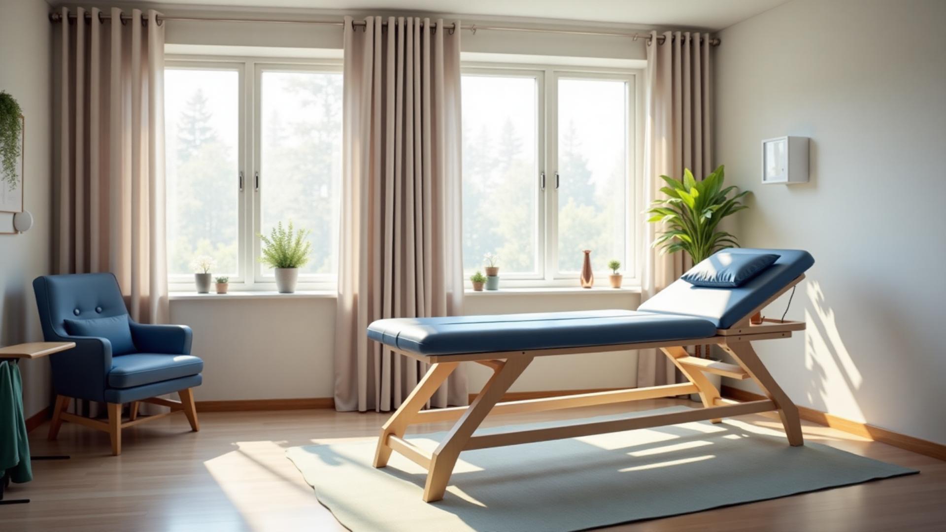 Professional physiotherapy treatment room in Holborn