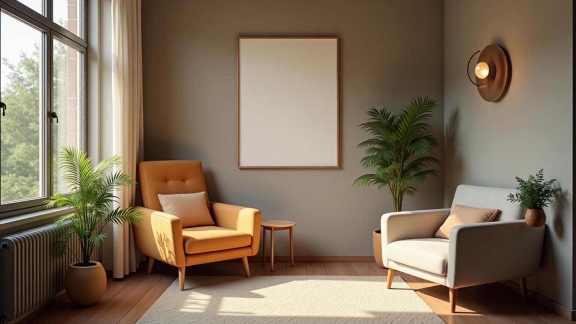 Professional psychotherapy consultation room in Holborn