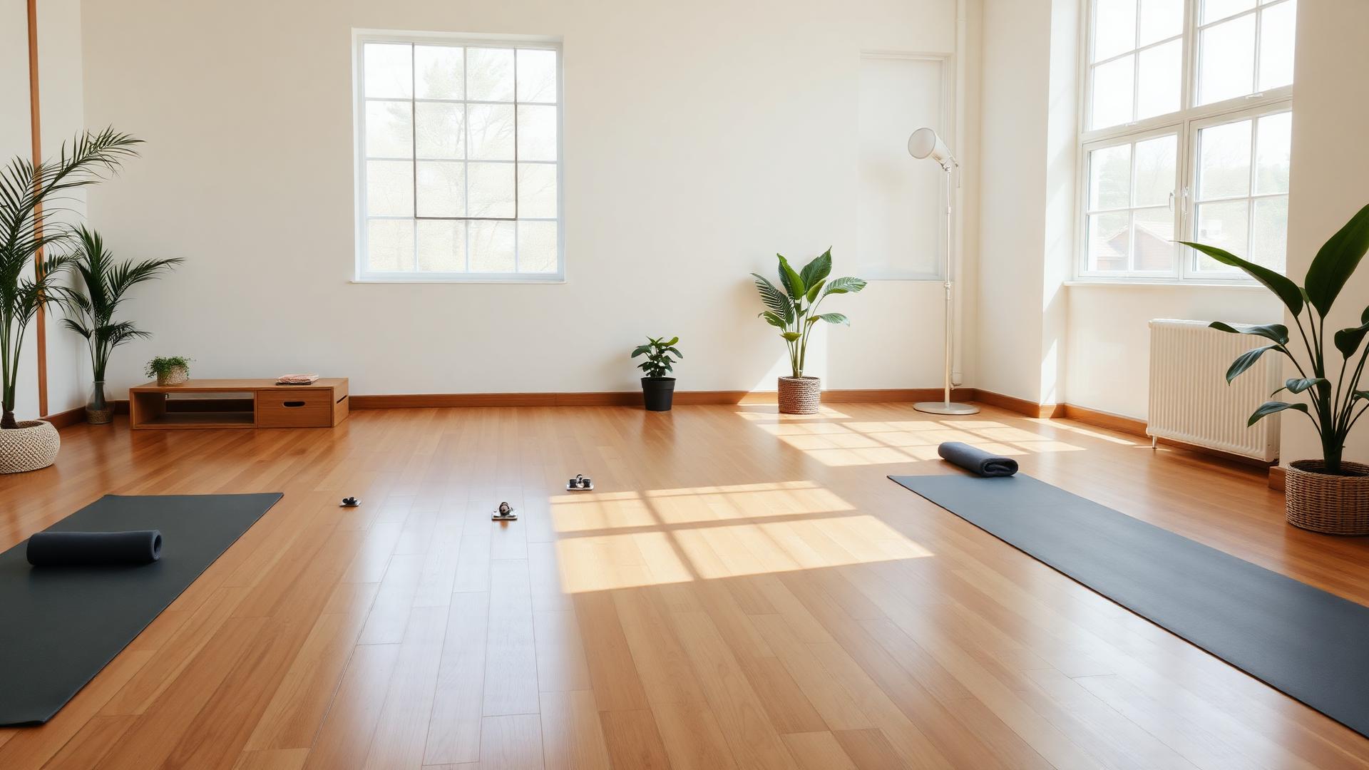 Professional yoga therapy session at London Natural Health Centre